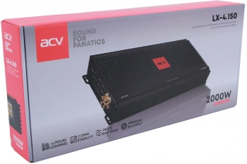 Усилитель автомобильный ACV LX-4.150
