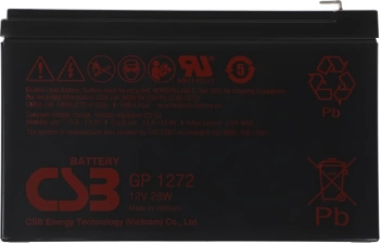 Батарея для ИБП CSB GP1272 (12V28W)