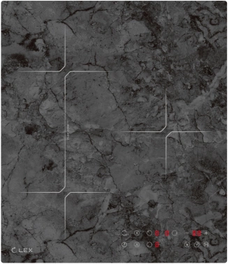 Индукционная варочная поверхность Lex EVI 430 F DS