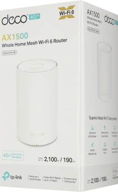 Бесшовный Mesh роутер TP-Link Deco X10-4G