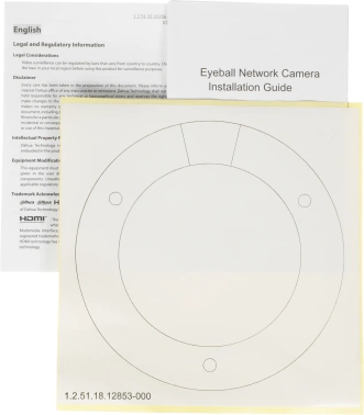 Камера видеонаблюдения IP Dahua  DH-IPC-HDW1230T1-0280B-S6