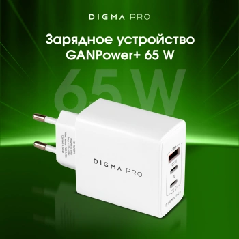 Сетевое зар./устр. Digma Pro  DPW6B