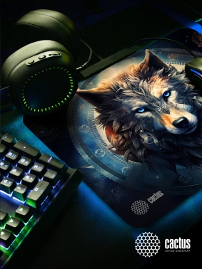 Коврик для мыши Cactus Wolf