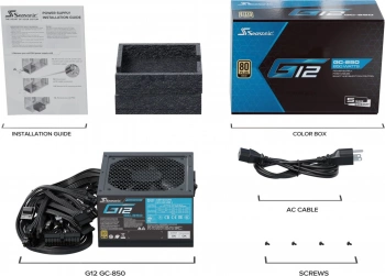 Блок питания Seasonic ATX 850W G12 GC-850