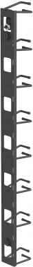 Кабельный органайзер вертикальный NTSS NTSS-VORG-77-8(86)-BL кольца 17.2U шир.:3.31