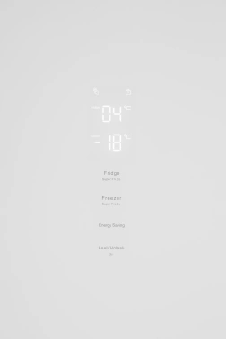 Холодильник Hyundai CC35083F белое стекло