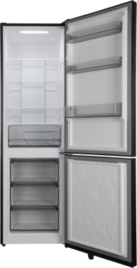 Холодильник Hyundai CC35083F черное стекло