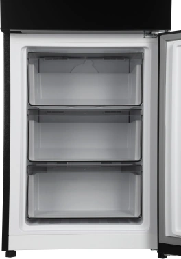 Холодильник Hyundai CC35083F черное стекло