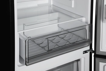 Холодильник Hyundai CC35083F черное стекло