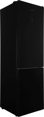 Холодильник Hyundai CC35083F черное стекло