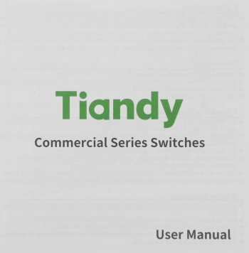 Коммутатор Tiandy  TC-P3S06 H/0402/AT/60
