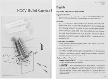 Камера видеонаблюдения аналоговая Dahua  DH-HAC-B1A51P-U-0360B-S2