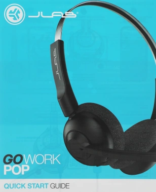 Наушники с микрофоном Jlab GO Work Pop