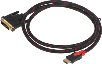 Кабель Premier HDMI (m) DVI-D (m) 1.5м (PCB582-1.5) черный