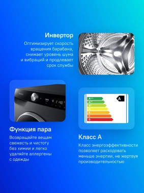 Стиральная машина Samsung WW11CG604CLBLP