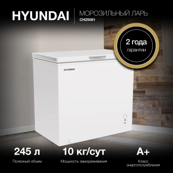 Морозильный ларь Hyundai CH25081