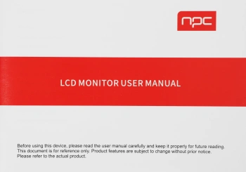 Монитор NPC 29