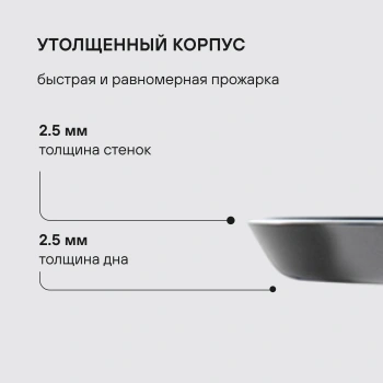 Сковорода блинная Rondell Pancake frypan RDA-022