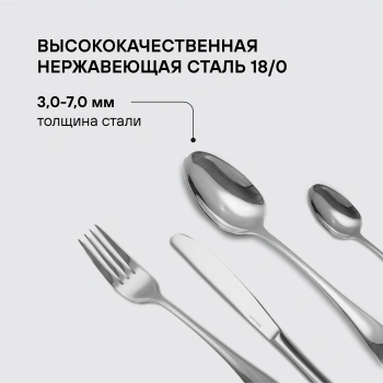 Набор столовых приборов Rondell Deya RD-488