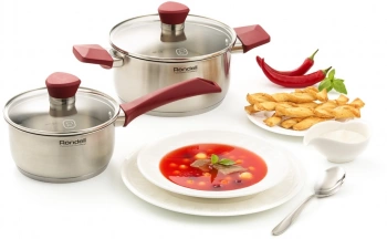 Набор кастрюль Rondell Strike RDS-816