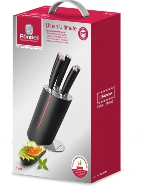 Набор ножей кухон. Rondell Urban Ultimate RD-1130