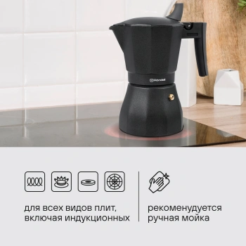 Кофеварка гейзерн. Rondell Kafferro RDA-1275