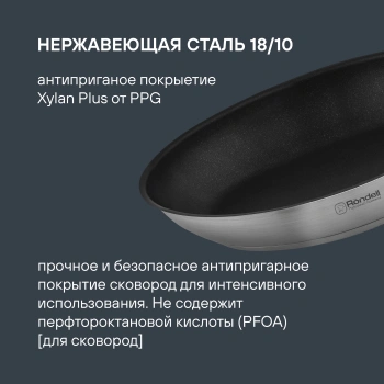 Набор посуды Rondell Stark RDS-1315