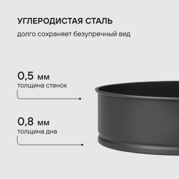 Форма для выпечки Rondell Loft Professional RDF-1316