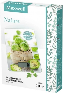 Весы кухонные электронные Maxwell Nature MW-1452