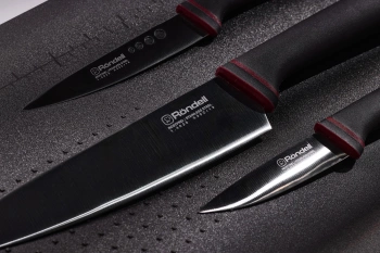 Набор ножей кухон. Rondell Strike RD-1491