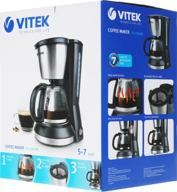 Кофеварка капельная Vitek VT-1506