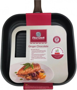 Сковорода-гриль Rondell Ginger Chocolate RDA-1531