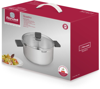 Кастрюля Rondell Quadro RDS-1597