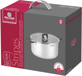 Кастрюля Rondell Stripes RDS-1638