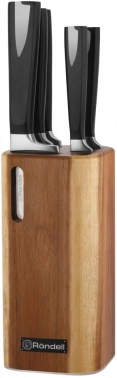Набор ножей кухон. Rondell Cascara RD-1852
