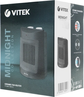 Тепловентилятор Vitek Midnight VT-2064