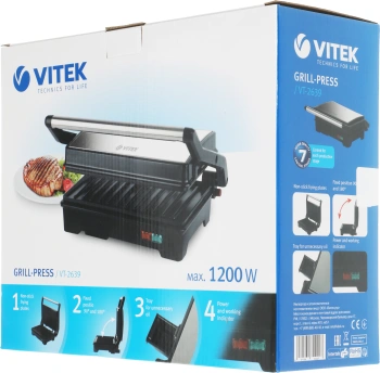 Гриль-пресс VITEK  VT-2639