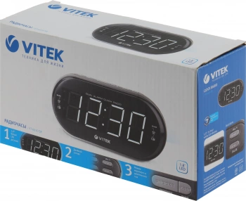 Радиочасы Vitek  VT-6610