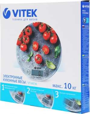 Весы кухонные электронные Vitek VT-8036