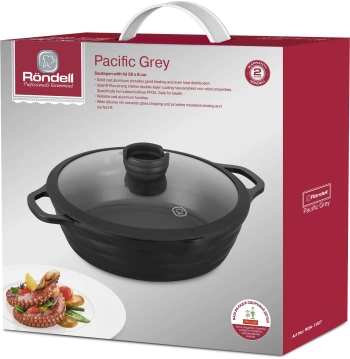 Сотейник Rondell Pacific Grey RDA-1907