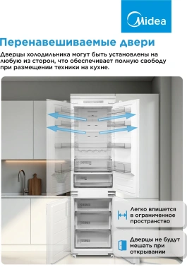 Холодильник Midea MDRE414FGE01