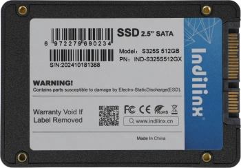 Накопитель SSD Indilinx SATA-III 512GB IND-S325S512GX IND-S325S