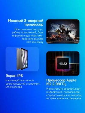 Планшет Apple iPad Air 2024 A2902