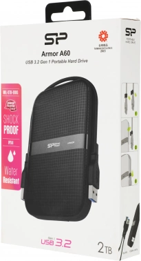 Жесткий диск Silicon Power USB3.0 2TB SP020TBPHDA60S3A A60