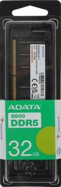 Память DDR5 32GB 5600MHz A-Data  AD5S560032G-S