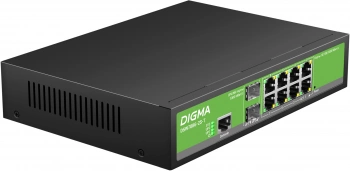 Коммутатор Digma  DSW708G-2S-T