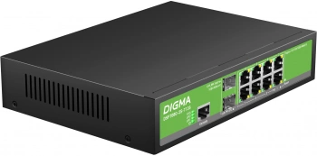 Коммутатор Digma  DSP708G-2S-T135