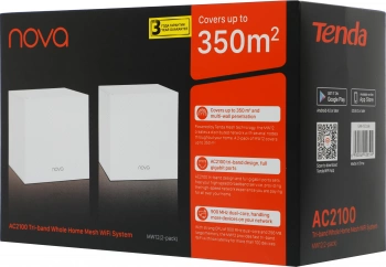 Бесшовный Mesh роутер Tenda MW12