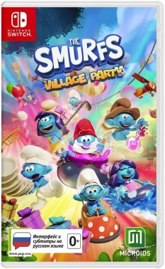 Игра для Switch Nintendo The Smurfs - Village Party (0+)