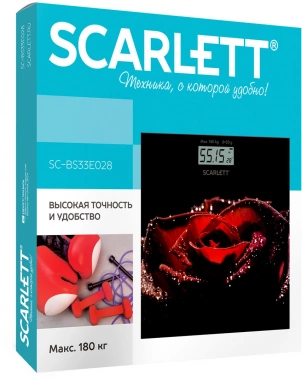 Весы напольные электронные Scarlett SC-BS33E028